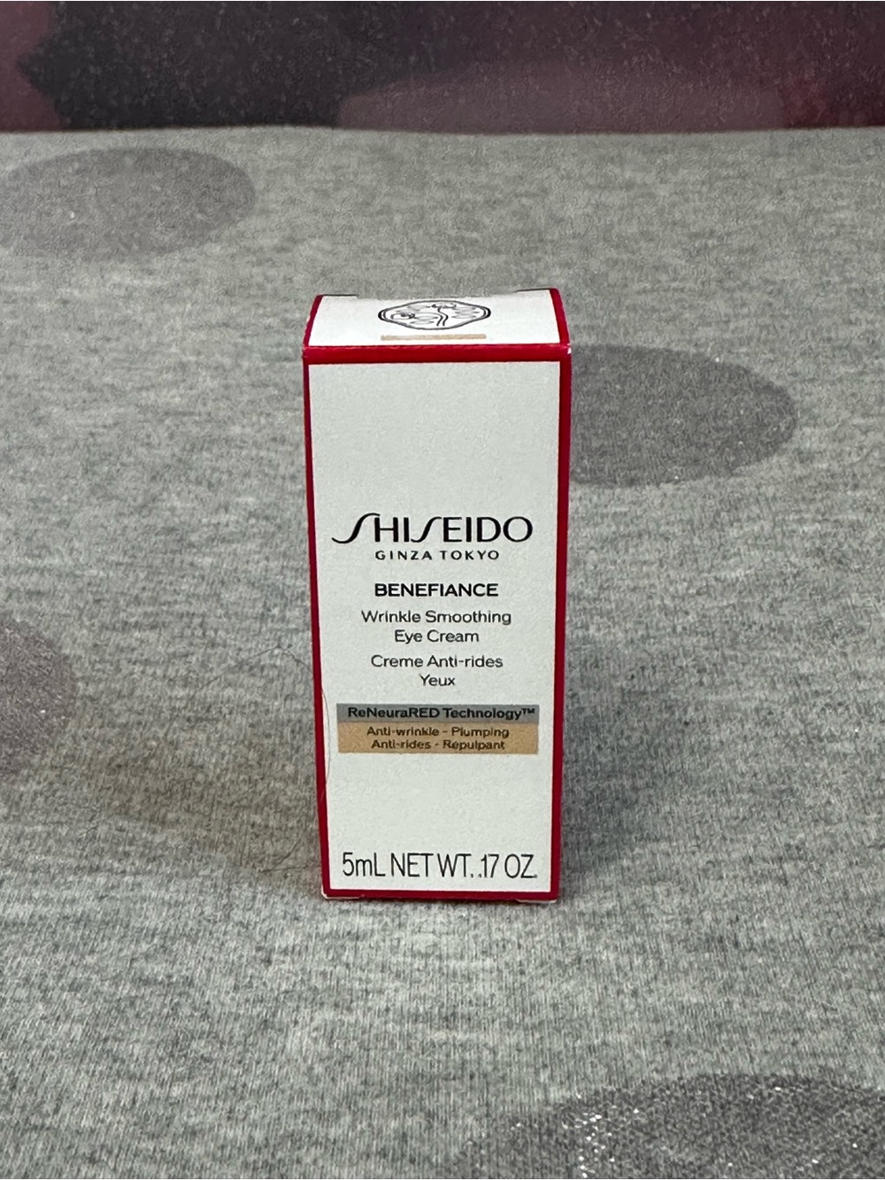 5 for $15! Shiseido Ginza Tokyo Benefiance Wrinkle Smoothing Eye Cream Sample